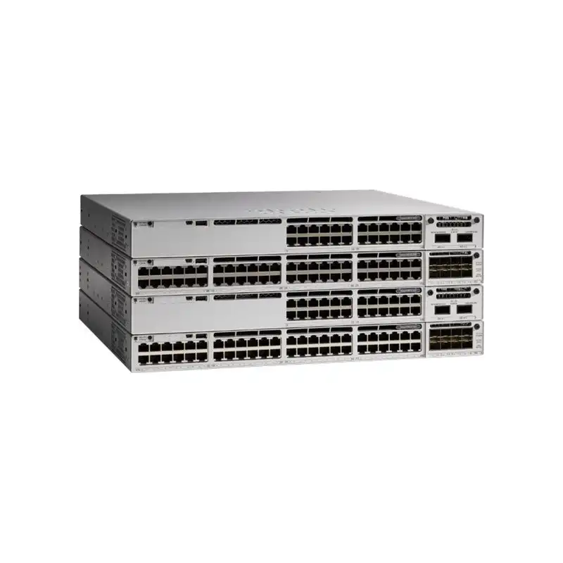 Cisco Catalyst 9300L - Network Advantage - commutateur - C3 - Géré - 24 x 10 - 100 - 1000 (PoE+) + ... (C9300L-24P-4G-A)_1